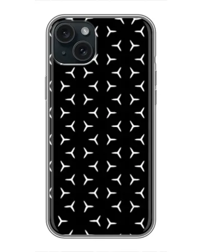 Чехол для iPhone 14 Plus с картинкой «Mercedes паттерн звезд» Чехол для iPhone 14 Plus с картинкой «Mercedes паттерн звезд»