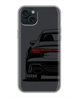 Чохол для iPhone 14 Plus з картинкою «Задня частина Audi — арт» Чохол для iPhone 14 Plus з картинкою «Задня частина Audi — арт»