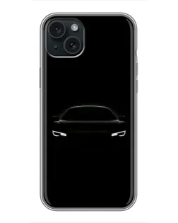 Чохол для iPhone 14 Plus з картинкою «Погляд Audi у темряві» Чохол для iPhone 14 Plus з картинкою «Погляд Audi у темряві»