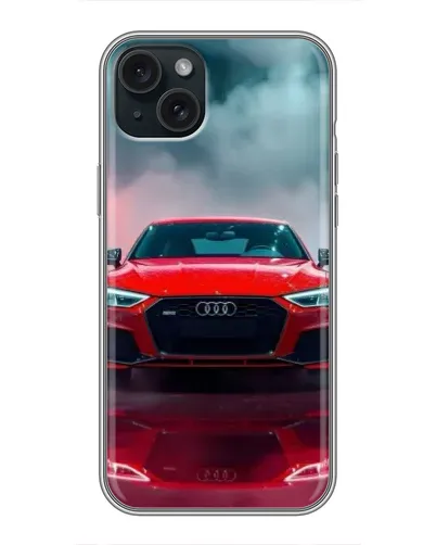 Чохол для iPhone 14 Plus з картинкою «Audi RS — червоний стиль» Чохол для iPhone 14 Plus з картинкою «Audi RS — червоний стиль»