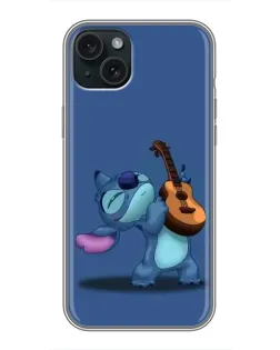 Чохол для iPhone 14 Plus з картинкою «Стіч з укулеле»
