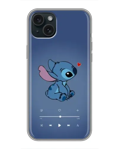 Чохол для iPhone 14 Plus з картинкою «Музичний Stitch» Чохол для iPhone 14 Plus з картинкою «Музичний Stitch»