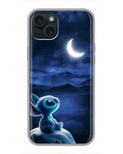 Чохол для iPhone 14 Plus з картинкою «Місячна ніч Стіча»