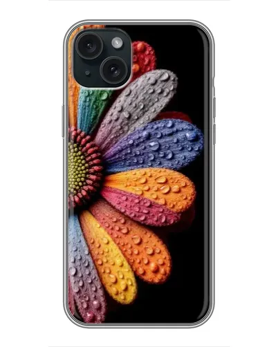 Чохол для iPhone 14 Plus з картинкою «Райдужна квітка» Чохол для iPhone 14 Plus з картинкою «Райдужна квітка»