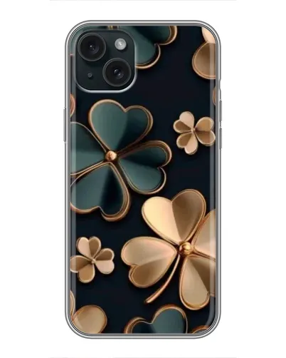Чохол для iPhone 14 Plus з картинкою «Конюшина в золоті» Чохол для iPhone 14 Plus з картинкою «Конюшина в золоті»