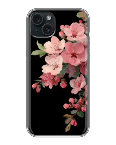 Чохол для iPhone 14 Plus з картинкою «Рожева гілка сакури» Чохол для iPhone 14 Plus з картинкою «Рожева гілка сакури»