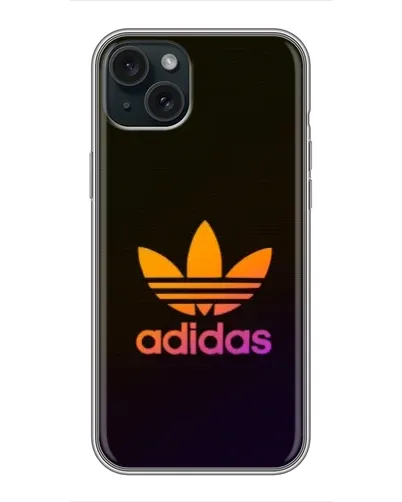 Чехол для iPhone 15 Plus с картинкой «Градиент Adidas» Чехол для iPhone 15 Plus с картинкой «Градиент Adidas»