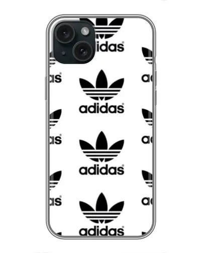 Чехол для iPhone 15 Plus с картинкой «Adidas Pattern» Чехол для iPhone 15 Plus с картинкой «Adidas Pattern»