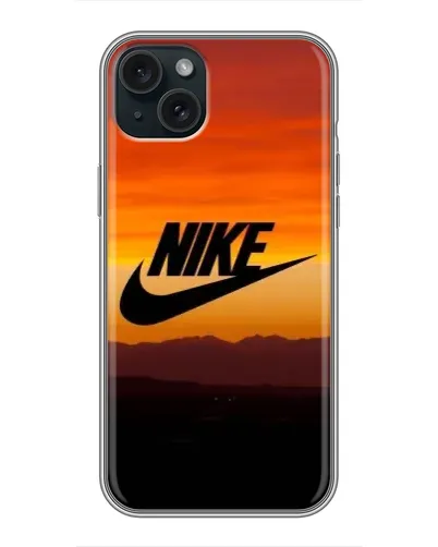 Чехол для iPhone 15 Plus с картинкой «Nike — вечерний горизонт» Чехол для iPhone 15 Plus с картинкой «Nike — вечерний горизонт»