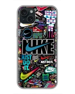 Чохол для iPhone 15 Plus з картинкою «Яскравий колаж Nike» Чохол для iPhone 15 Plus з картинкою «Яскравий колаж Nike»