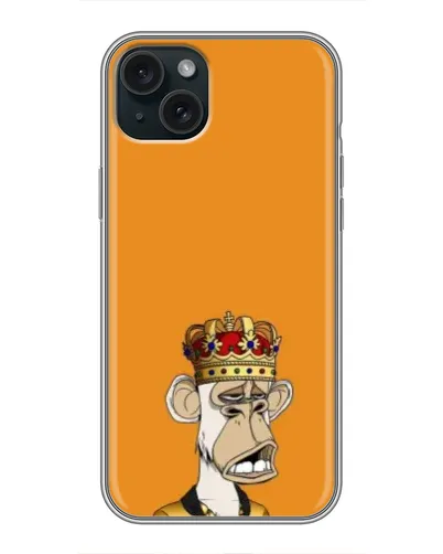 Чехол для iPhone 15 Plus с картинкой «Золотая обезьяна Bored Ape» Чехол для iPhone 15 Plus с картинкой «Золотая обезьяна Bored Ape»