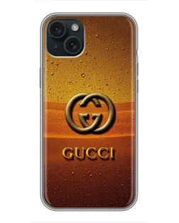 Чохол для iPhone 15 Plus з картинкою «Gucci — сонячний градієнт» Чохол для iPhone 15 Plus з картинкою «Gucci — сонячний градієнт»