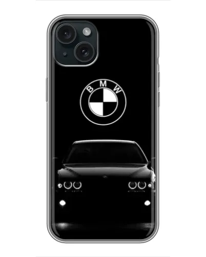 Чехол для iPhone 15 Plus с картинкой «BMW — взгляд из темноты» Чехол для iPhone 15 Plus с картинкой «BMW — взгляд из темноты»
