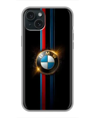 Чехол для iPhone 15 Plus с картинкой «BMW M-Power неон» Чехол для iPhone 15 Plus с картинкой «BMW M-Power неон»