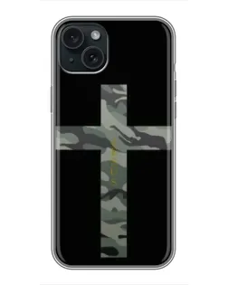 Чохол для iPhone 15 Plus з картинкою «Мілітарі Хрест»