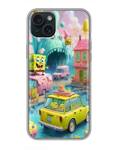 Чехол для iPhone 15 Plus с картинкой «Монстр-трак приключения» Чехол для iPhone 15 Plus с картинкой «Монстр-трак приключения»