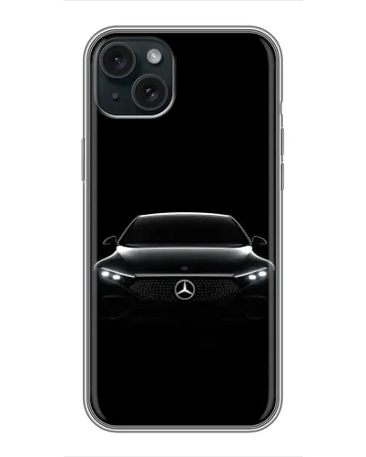 Чехол для iPhone 15 Plus с картинкой «Mercedes Vision — концепт» Чехол для iPhone 15 Plus с картинкой «Mercedes Vision — концепт»