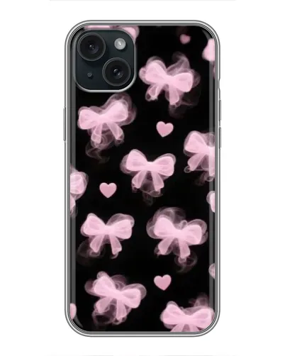 Чехол для iPhone 15 Plus с картинкой «Геометрия банта» Чехол для iPhone 15 Plus с картинкой «Геометрия банта»