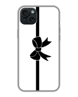 Чехол для iPhone 15 Plus с картинкой «Вертикальный бант»