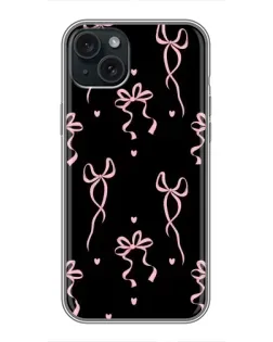 Чехол для iPhone 15 Plus с картинкой «Тонкие ленты»