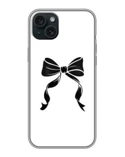 Чехол для iPhone 15 Plus с картинкой «Классический бант»