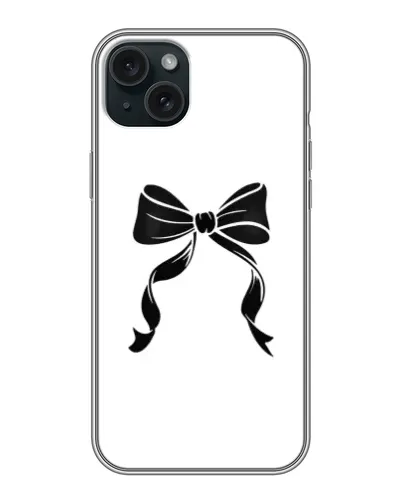 Чехол для iPhone 15 Plus с картинкой «Классический бант» Чехол для iPhone 15 Plus с картинкой «Классический бант»