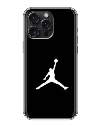 Чехол для iPhone 15 Pro Max с картинкой «Jordan Silhouette»