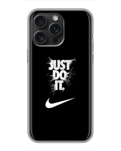 Чехол для iPhone 15 Pro Max с картинкой «Текстовый принт Nike» Чехол для iPhone 15 Pro Max с картинкой «Текстовый принт Nike»