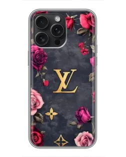 Чехол для iPhone 15 Pro Max с картинкой «Цветочный Louis Vuitton» Чехол для iPhone 15 Pro Max с картинкой «Цветочный Louis Vuitton»