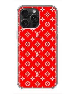 Чехол для iPhone 15 Pro Max с картинкой «Яркий паттерн LV» Чехол для iPhone 15 Pro Max с картинкой «Яркий паттерн LV»