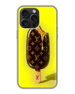 Чехол для iPhone 15 Pro Max с картинкой «Мороженое от LV» Чехол для iPhone 15 Pro Max с картинкой «Мороженое от LV»