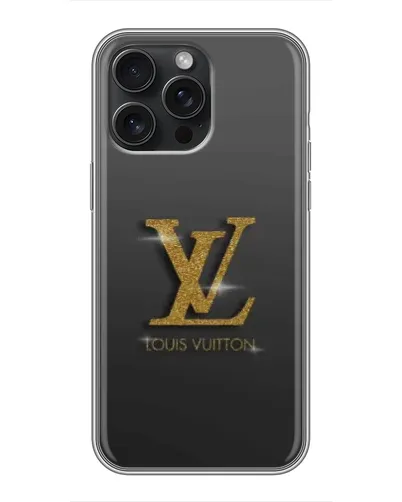 Чехол для iPhone 15 Pro Max с картинкой «Градиент Louis Vuitton»