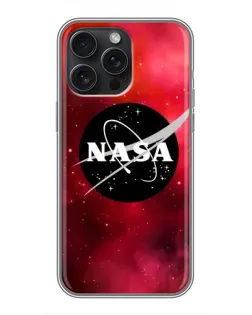 Чехол для iPhone 15 Pro Max с картинкой «NASA — красная туманность» Чехол для iPhone 15 Pro Max с картинкой «NASA — красная туманность»