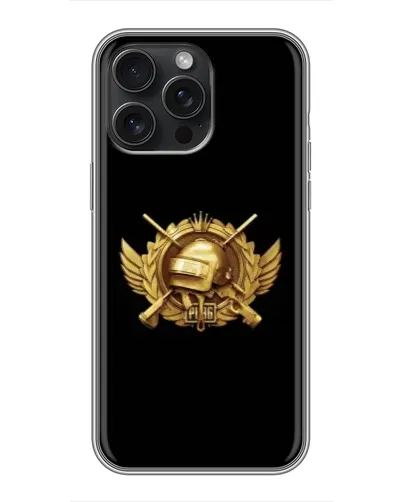 Чохол для iPhone 15 Pro Max з картинкою «PUBG — помаранчевий градієнт»