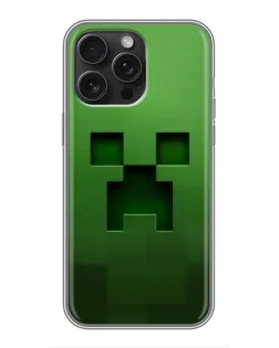 Чохол для iPhone 15 Pro Max з картинкою «Кріпер мікро-дизайн»