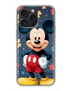 Чехол для iPhone 15 Pro Max с картинкой «Осенний Mickey Mouse»