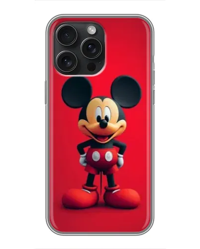 Чехол для iPhone 15 Pro Max с картинкой «Mickey в полный рост»