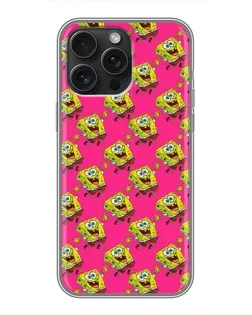 Чехол для iPhone 15 Pro Max с картинкой «Розовый паттерн»