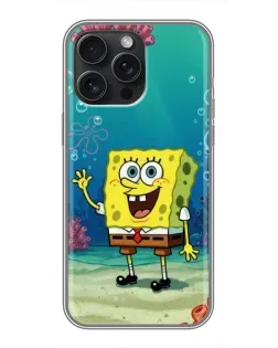 Чехол для iPhone 15 Pro Max с картинкой «Подводный привет»