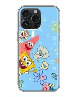 Чехол для iPhone 15 Pro Max с картинкой «Веселые пузырьки»