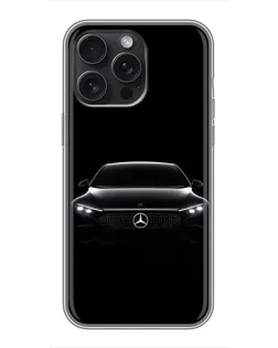 Чехол для iPhone 15 Pro Max с картинкой «Mercedes Vision — концепт»