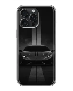 Чехол для iPhone 15 Pro Max с картинкой «Lamborghini симметрия дорог» Чехол для iPhone 15 Pro Max с картинкой «Lamborghini симметрия дорог»