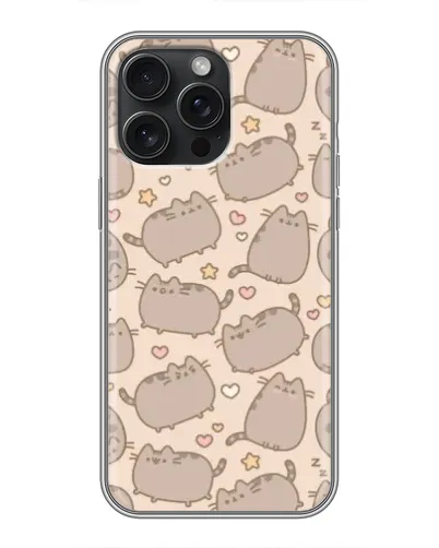 Чехол для iPhone 15 Pro Max с картинкой «Маленькие Пушины»