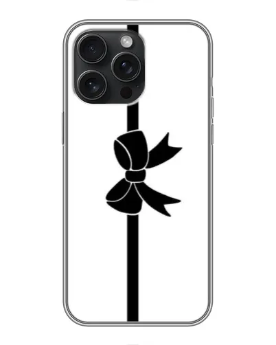 Чехол для iPhone 15 Pro Max с картинкой «Вертикальный бант» Чехол для iPhone 15 Pro Max с картинкой «Вертикальный бант»