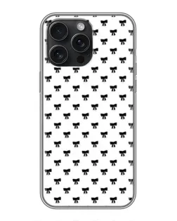 Чехол для iPhone 15 Pro Max с картинкой «Мини-бантики»