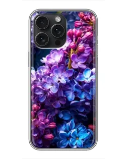 Чехол для iPhone 15 Pro Max с картинкой «Сиреневый цвет»