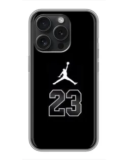 Чехол для iPhone 15 Pro с картинкой «Jordan Flight 23»