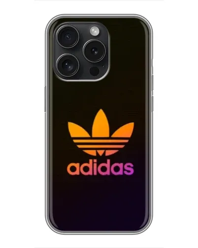Чехол для iPhone 15 Pro с картинкой «Градиент Adidas» Чехол для iPhone 15 Pro с картинкой «Градиент Adidas»