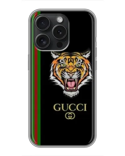 Чохол для iPhone 15 Pro з картинкою «Тигр Gucci»