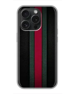 Чохол для iPhone 15 Pro з картинкою «Gucci — неонова лінія» Чохол для iPhone 15 Pro з картинкою «Gucci — неонова лінія»
